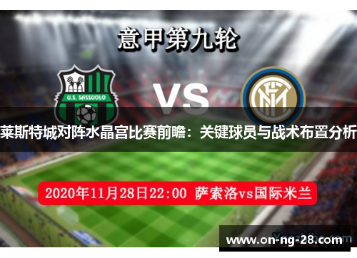 莱斯特城对阵水晶宫比赛前瞻：关键球员与战术布置分析