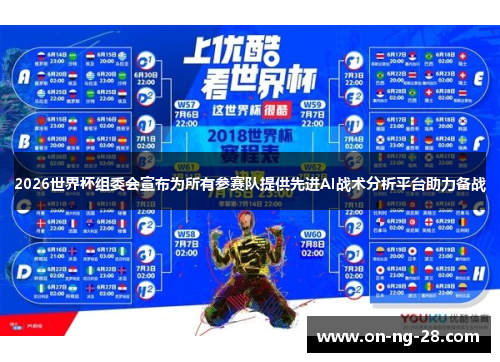 2026世界杯组委会宣布为所有参赛队提供先进AI战术分析平台助力备战 2026世界杯组委会宣布为所有参赛队提供先进AI战术分析平台助力备战